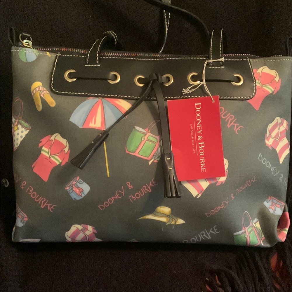 Dooney & Bourke Black Tote Bag